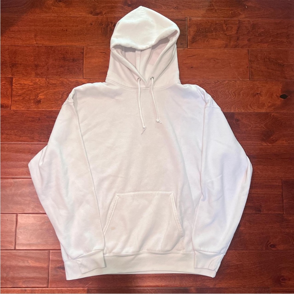 Classic White Men's Hoodie